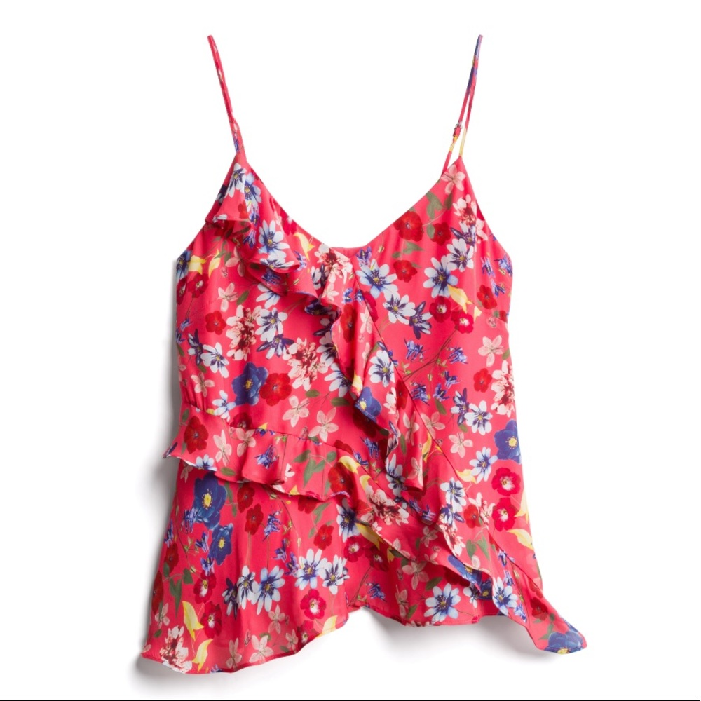 NWOT Parker Harper Ruffle Cami (XS)